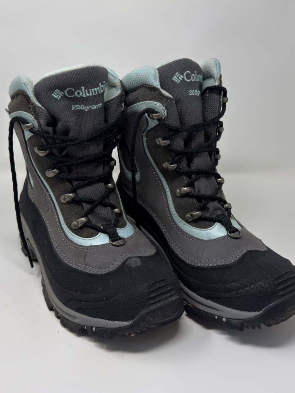 Columbia Womens BL3727-030 Waterproof 200g Insulated Snow Hiking Boots Size 8